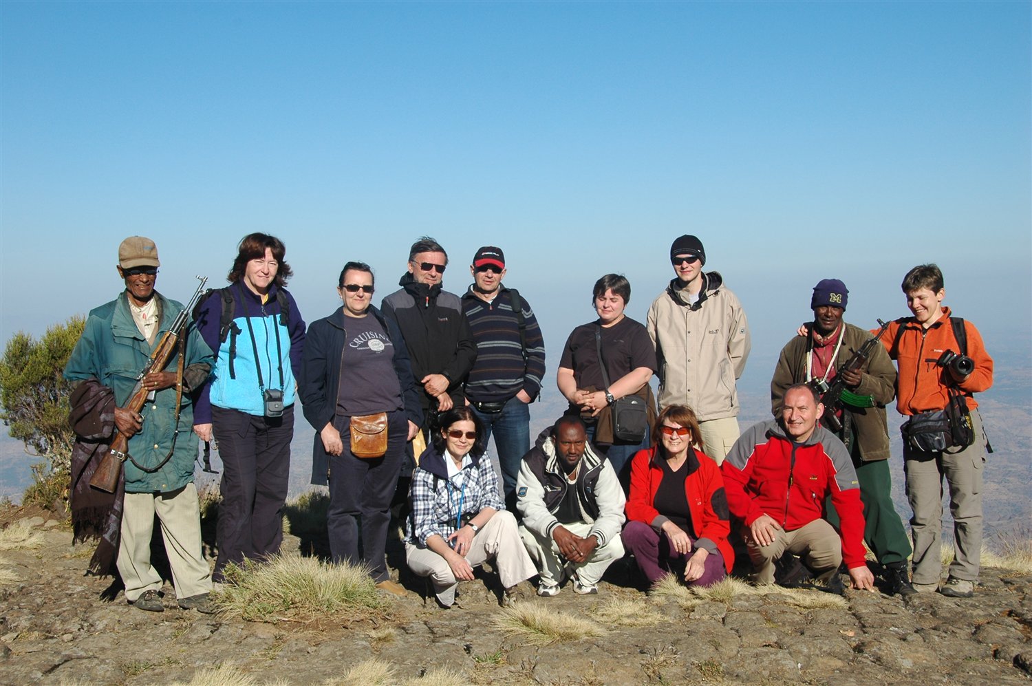 PN Gór Semien - grupa trekkingowa